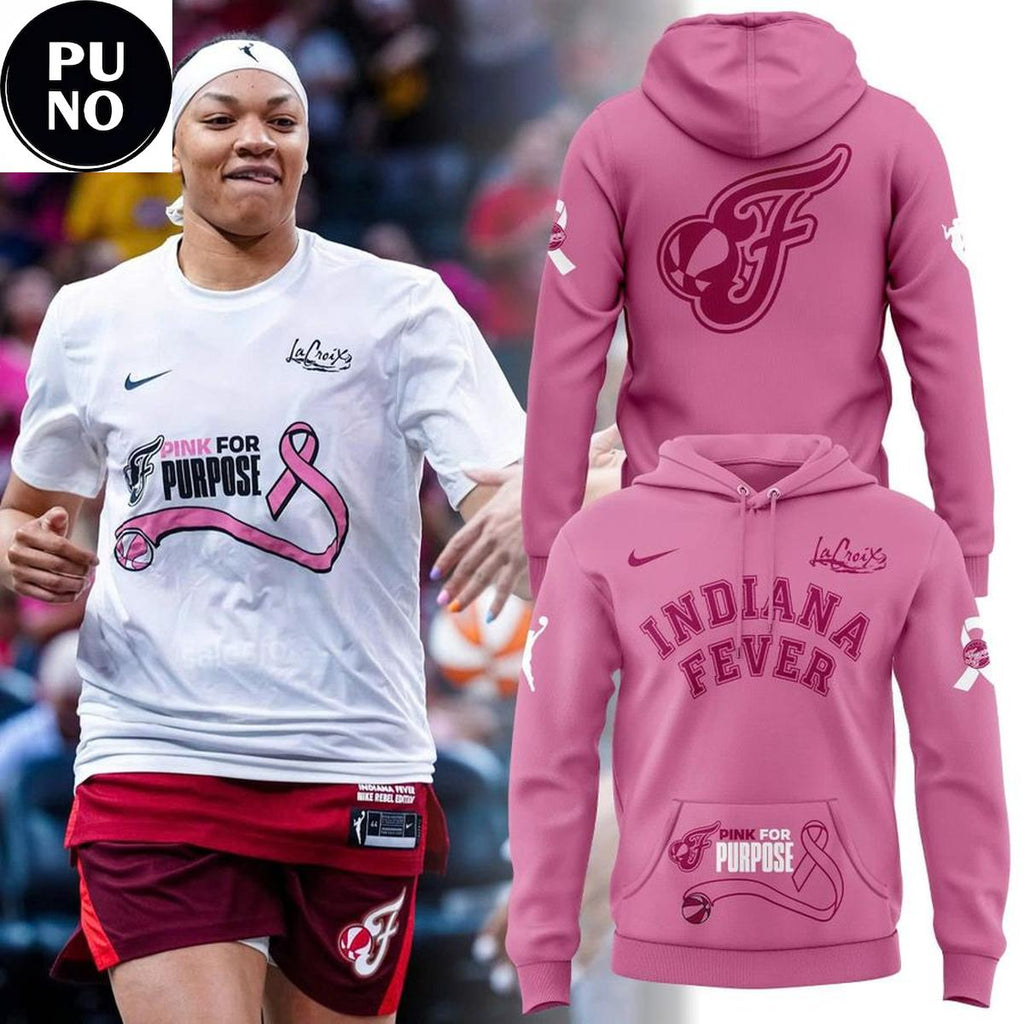 Indiana Fever 2026 Pink For Purpose Hoodie