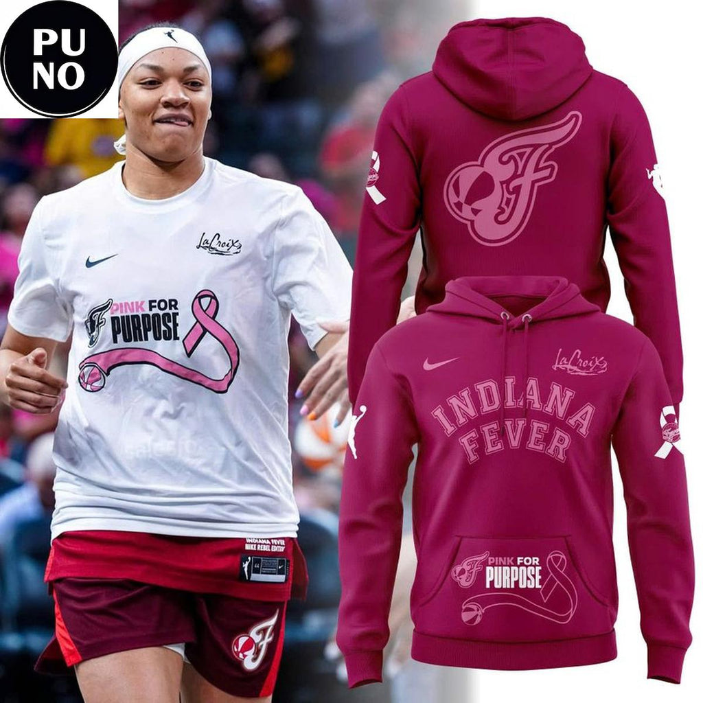 Indiana Fever 2026 Pink For Purpose Hoodie