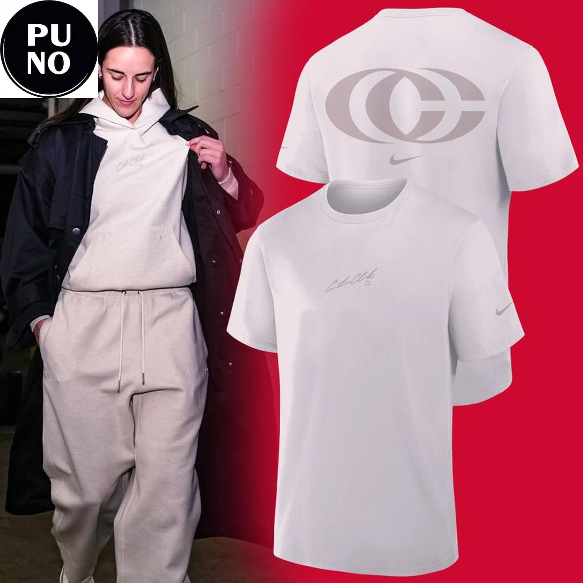 Indiana Fever x Caitlin Clark Signature 2026 Hoodie T-Shirt