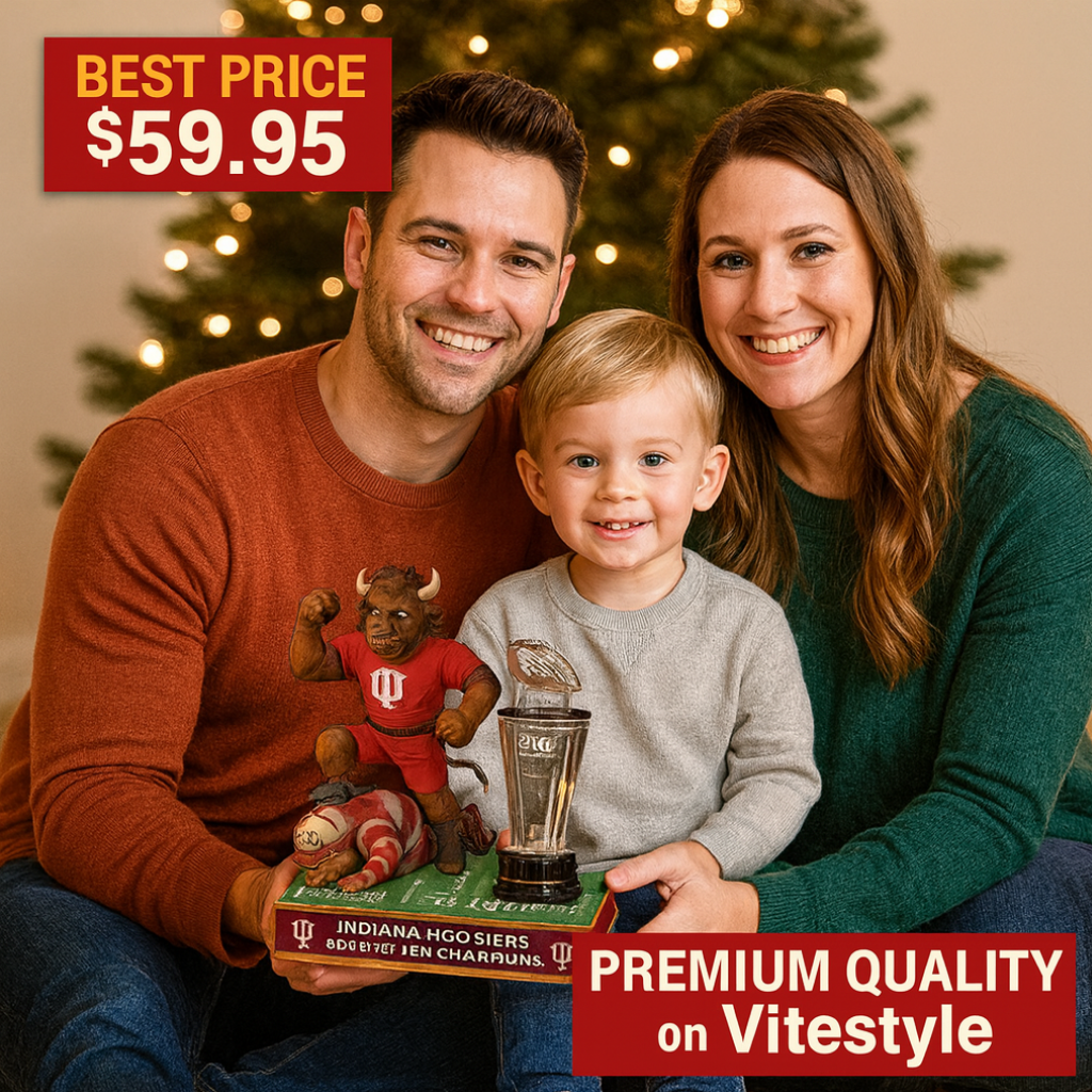 Indiana Hoosiers 2025 Big ten Champion Ornament