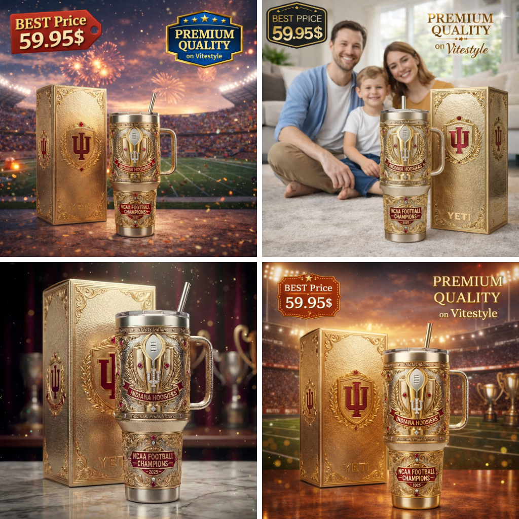 NEW Indiana Hoosiers Champion Tumbler