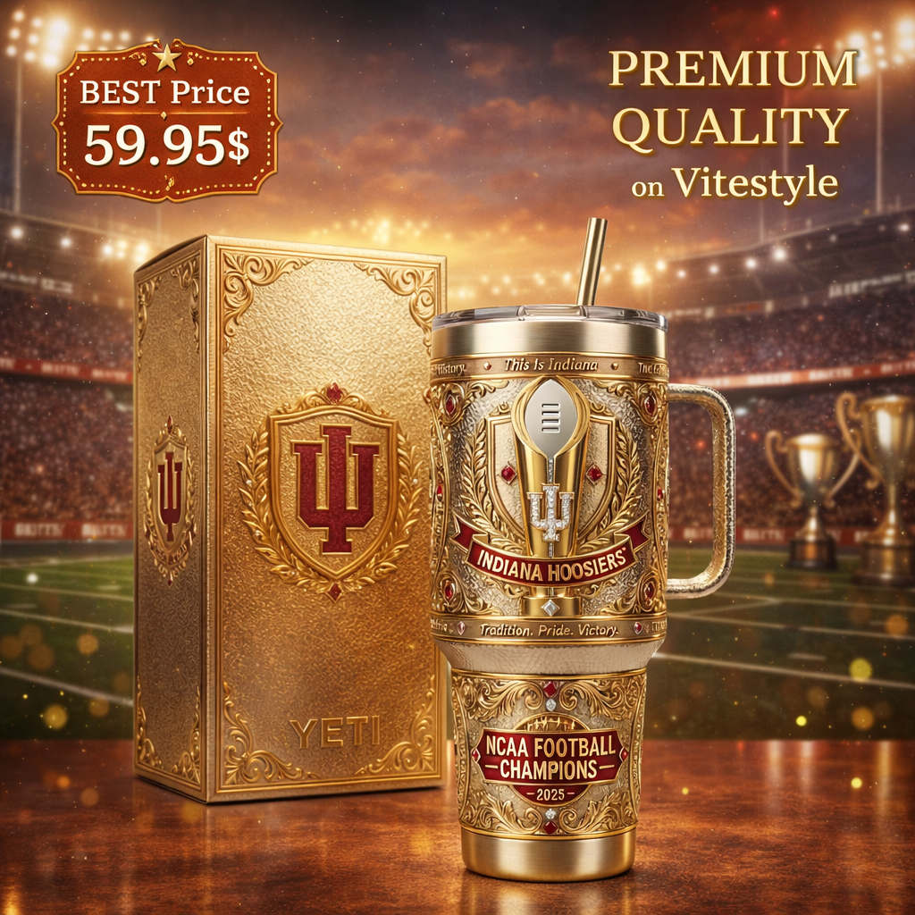 NEW Indiana Hoosiers Champion Tumbler