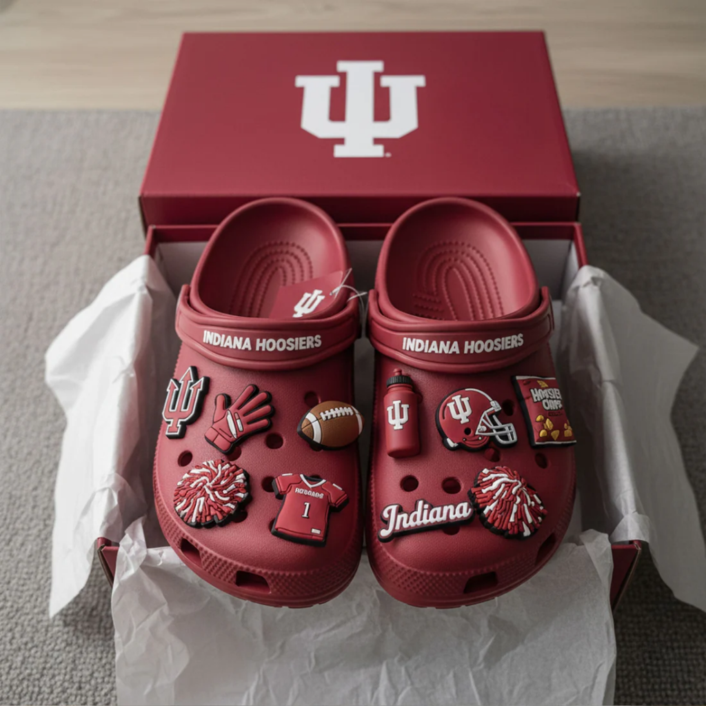 NEW Indiana Hoosiers Crocs Charms