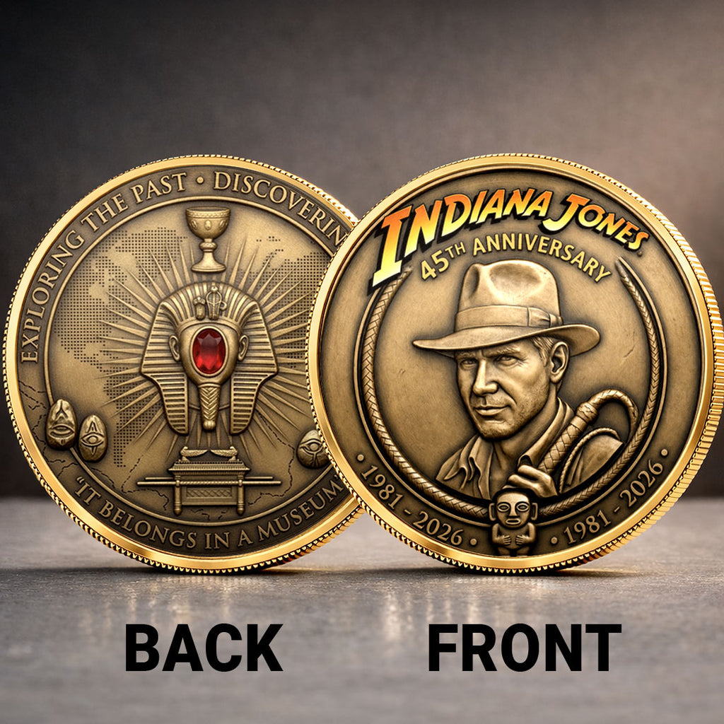 Indiana Jones 45th Anniversary Commemorative Coin – TANTN24766