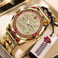 Indiana Hoosiers Football 2025 National Champions Alloy Luxury Quartz Watch - TMTHU3806