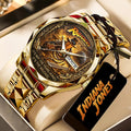 Indiana Jones Raiders of the Lost Ark 45th Anniversary Alloy Luxury Quartz Watch - TANTN20389