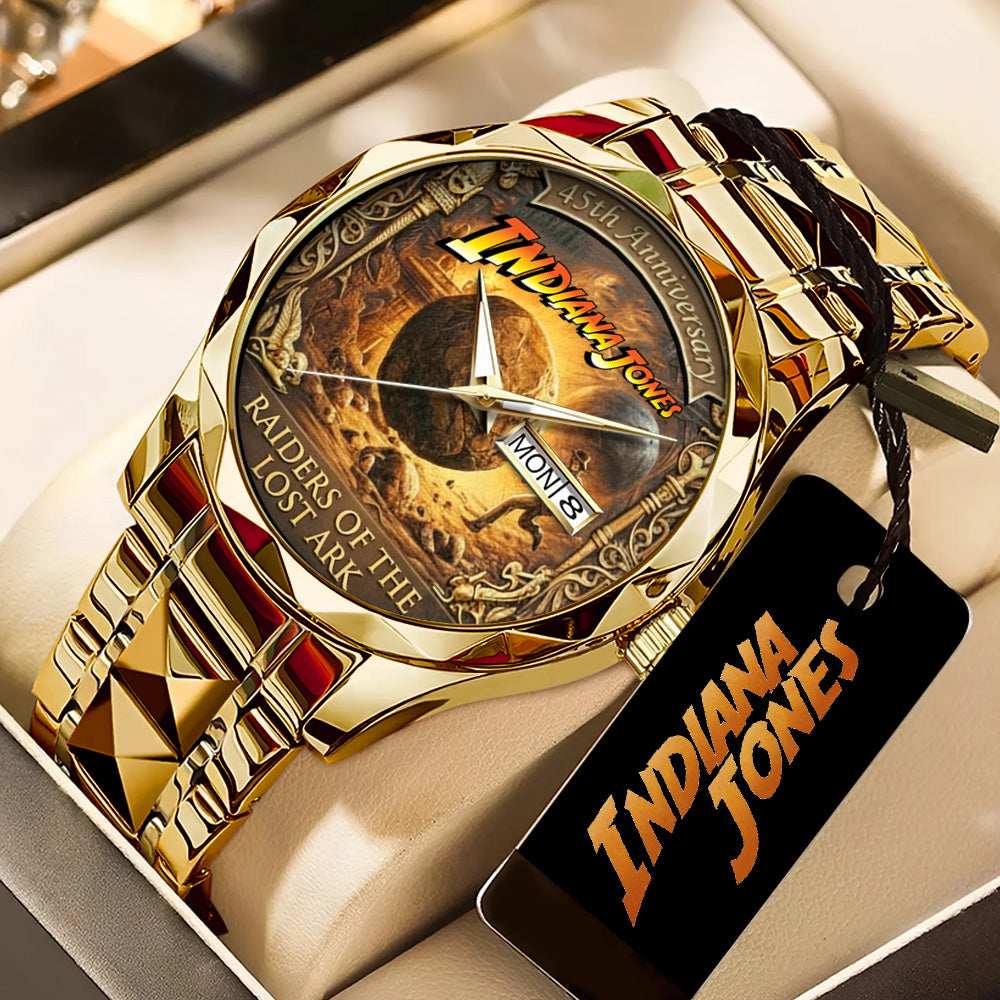 Indiana Jones Raiders of the Lost Ark 45th Anniversary Alloy Luxury Quartz Watch - TANTN20391