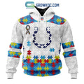Indianapolis Colts NFL Autism Awareness Personalized Hoodie T Shirt