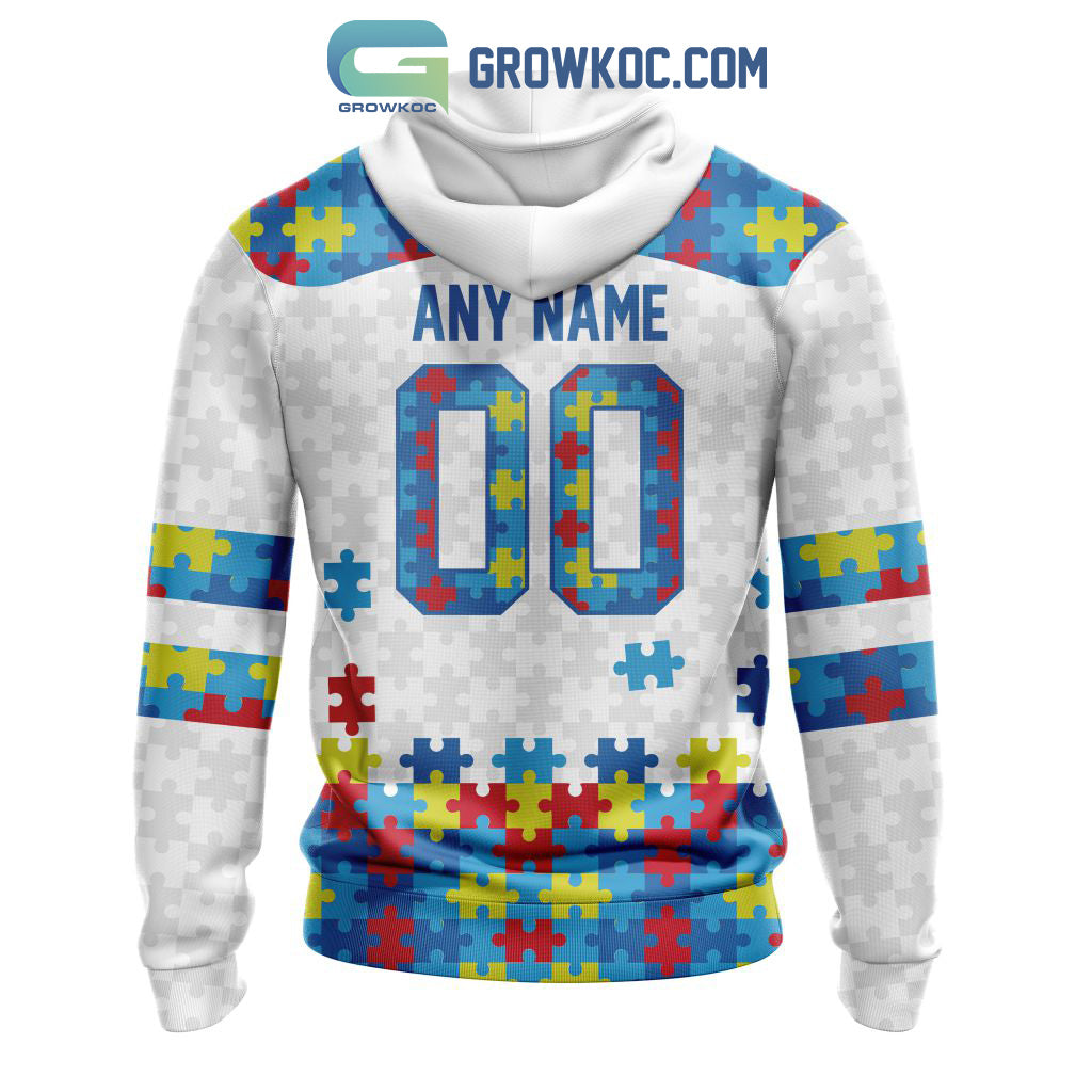 Indianapolis Colts NFL Autism Awareness Personalized Hoodie T Shirt