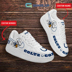 Indianapolis Colts NFL Snoopy Personalized Air Force 1 Low Top Shoes