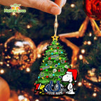 Indianapolis Colts Snoopy Peanuts Custom Christmas Ornament Xmas Tree Decorations