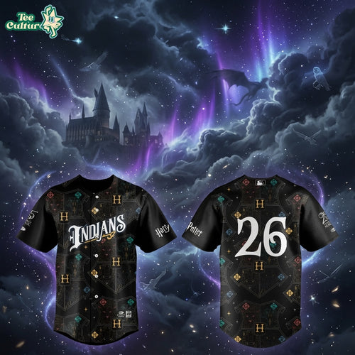 Indianapolis Indians MiLB x Harry Potter Night Limited Edition Baseball Jersey Custom Name Number
