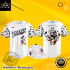 Indianapolis Indians Mickey Mouse Baseball Jersey