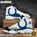 Indianapolis Colts Football Team Nfl Custom Name Air Jordan 13 Shoes