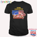 Iowa Hawkeyes American Flag Patriot T Shirt