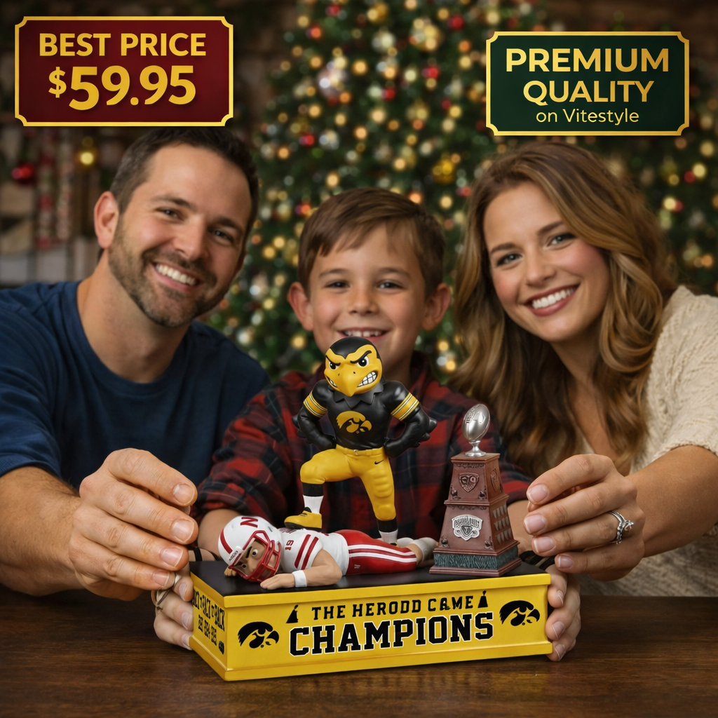Iowa Hawkeyes The Heroed Game Champion Ornament