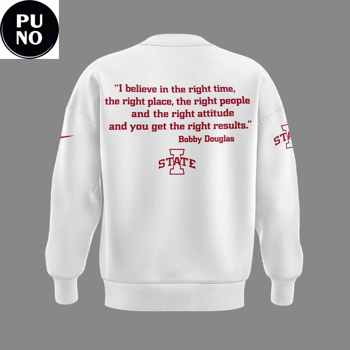 Iowa State Wrestling Honoring Bobby Douglas 2026 Hoodie T-Shirt
