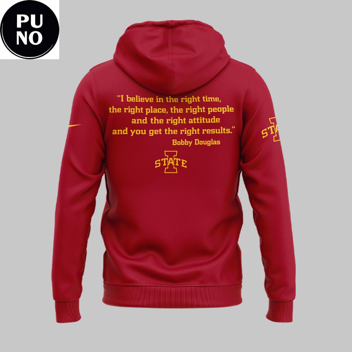 Iowa State Wrestling Honoring Bobby Douglas 2026 Hoodie T-Shirt