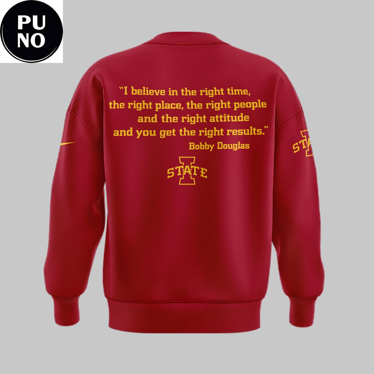 Iowa State Wrestling Honoring Bobby Douglas 2026 Hoodie T-Shirt