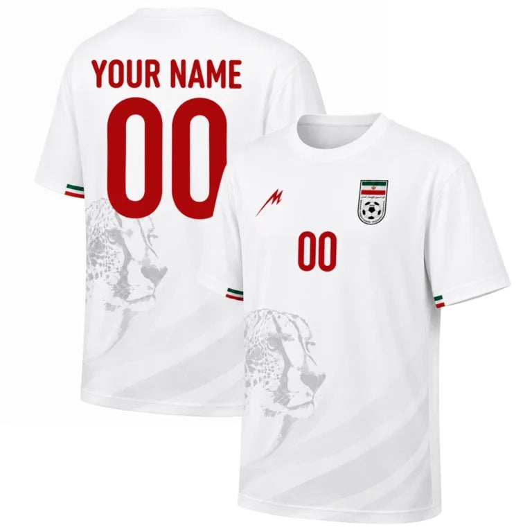 Iran Home Kit Custom Name Number Jersey