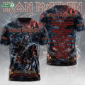Iron Maiden 2026 World Tour 3D Apparel Heavy Metal Merch