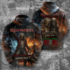 Iron Maiden 2026 World Tour 3D Apparel – TMTHU7272