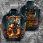 Iron Maiden 2026 World Tour 3D Apparel – TMTHU7423