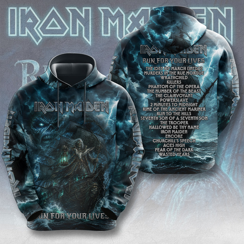 Iron Maiden 2026 World Tour 3D Apparel – TMTHU6709