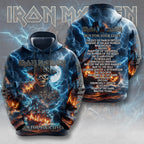 Iron Maiden 2026 World Tour 3D Apparel – TMTHU8573