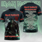 Iron Maiden 2026 World Tour 3D Apparel – TMTHU7148