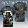 Iron Maiden 2026 World Tour 3D Apparel – TMTHU7791