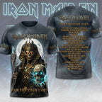 Iron Maiden 2026 World Tour 3D Apparel – TMTHU7791