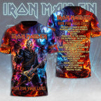 Iron Maiden 2026 World Tour 3D Apparel – TMTHU7930
