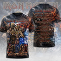 Iron Maiden 2026 World Tour 3D Apparel – TMTHU9566