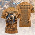 Iron Maiden 2026 World Tour 3D Apparel – HOATT20922