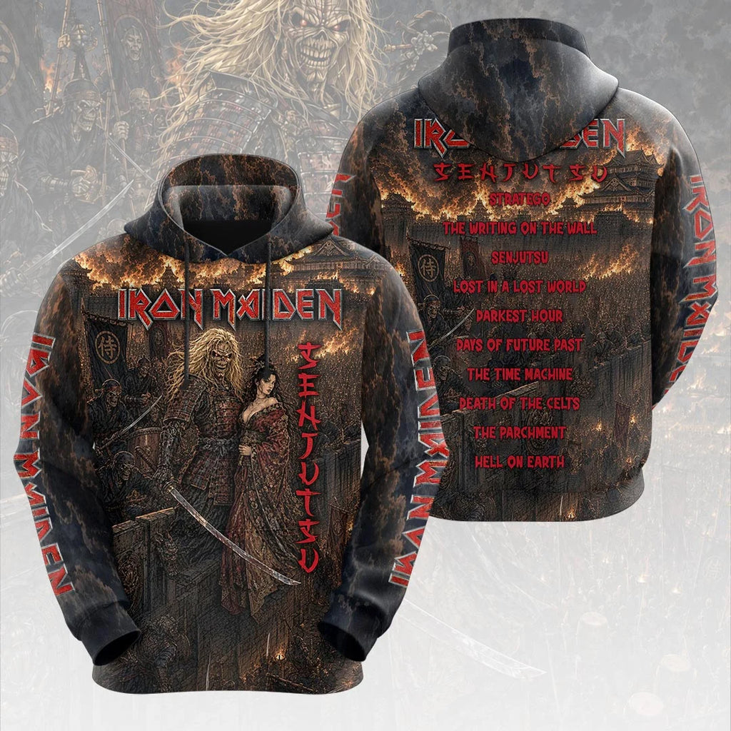 Iron Maiden 2026 World Tour 3D Apparel – HOATT20583