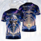 Iron Maiden 2026 World Tour 3D Apparel – HOATT20632