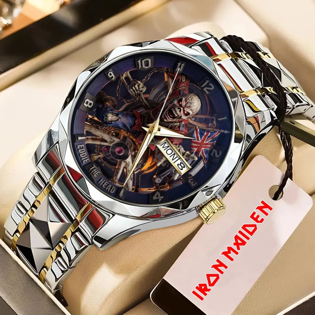 Iron Maiden Alloy Luxury Quartz Watch - TMTHU8673