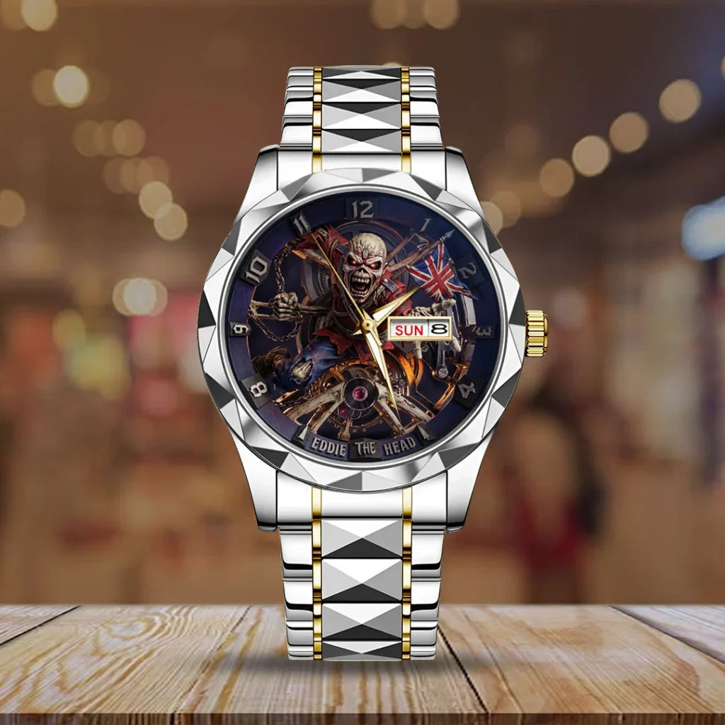 Iron Maiden Alloy Luxury Quartz Watch - TMTHU8673