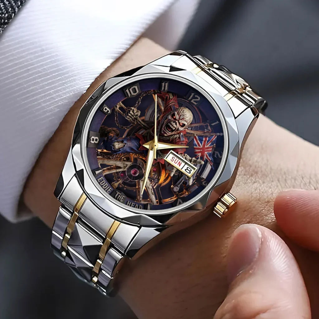 Iron Maiden Alloy Luxury Quartz Watch - TMTHU8673