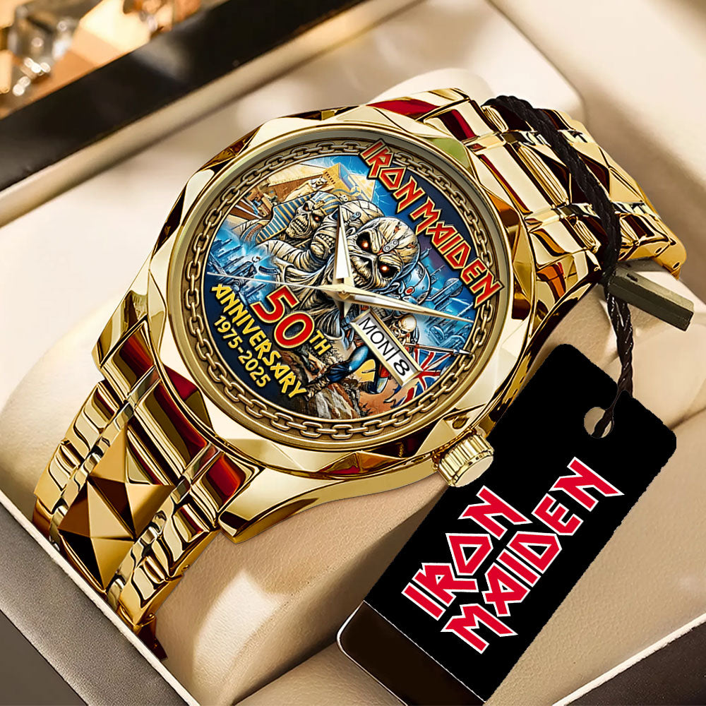 Iron Maiden 50th Anniversary Alloy Luxury Quartz Watch - TANTN19764