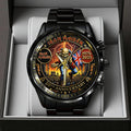 Iron Maiden 50th Anniversary Black Stainless Steel Watch - TANTN19806