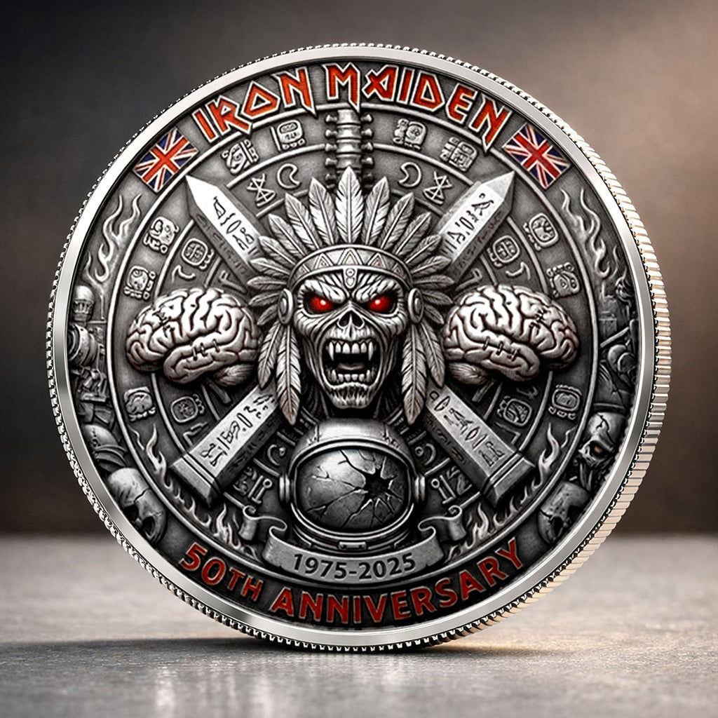 Iron Maiden 50th Anniversary Commemorative Coin – MAITM15267