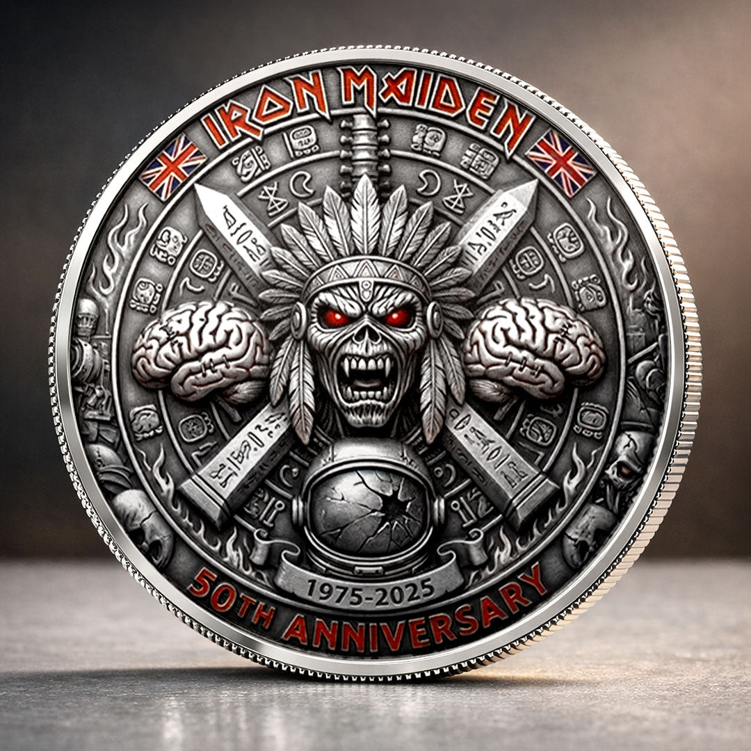 Iron Maiden 50th Anniversary Commemorative Coin – MAITM15267