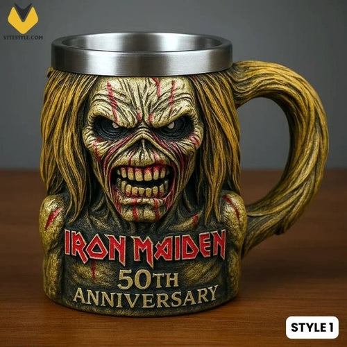 Iron Maiden 50th Anniversary Eddie Mug