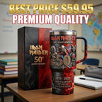 Iron Maiden 50th Anniversary Tumbler