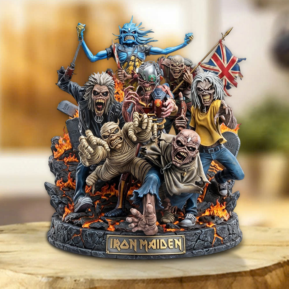 Iron Maiden Custom Shape Acrylic Plaque – TMTHU4391