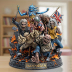 Iron Maiden Custom Shape Acrylic Plaque – TMTHU4391