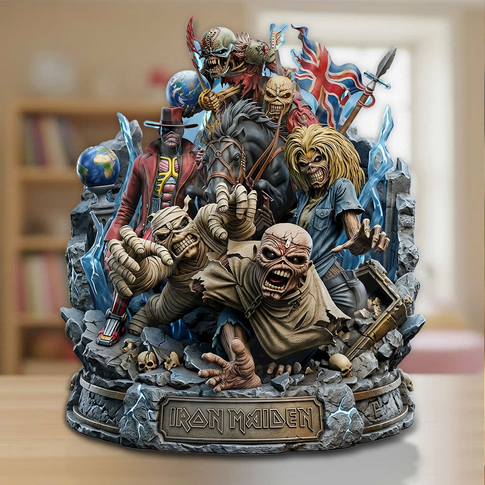 Iron Maiden Custom Shape Acrylic Plaque – TMTHU4573