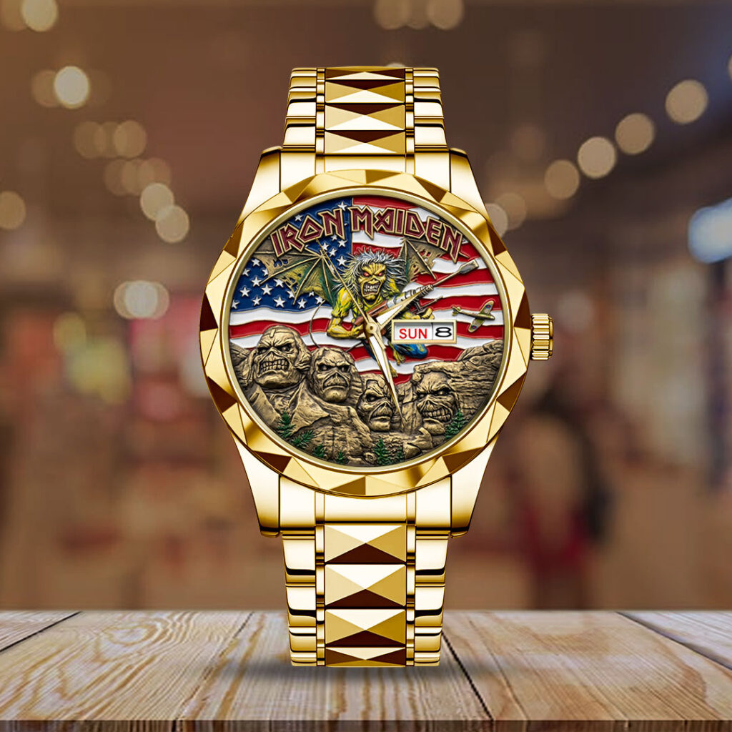 Iron Maiden Alloy Luxury Quartz Watch - TMTHU4591
